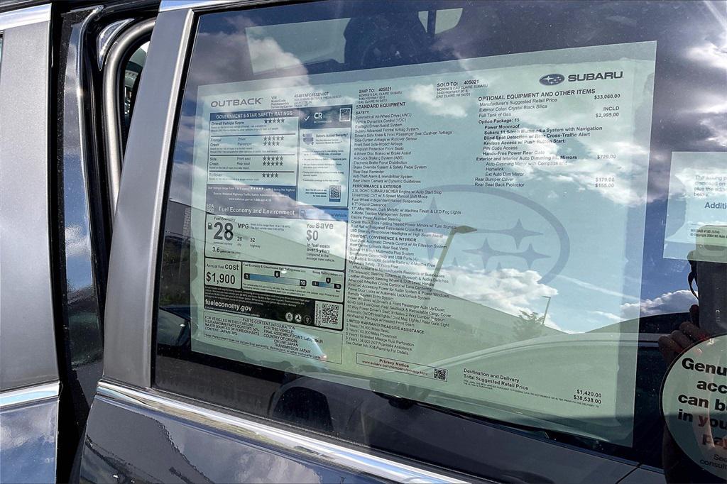 new 2025 Subaru Outback car, priced at $35,843
