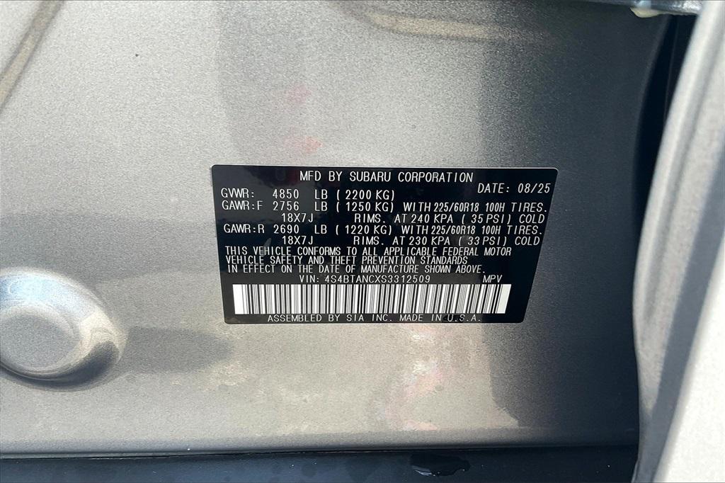 new 2025 Subaru Outback car, priced at $39,356