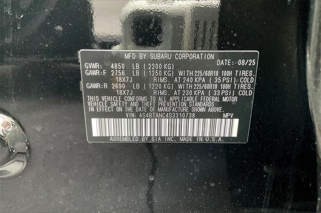 new 2025 Subaru Outback car, priced at $39,328