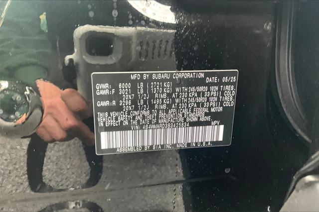 new 2025 Subaru Ascent car, priced at $45,990