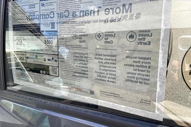 new 2025 Subaru Crosstrek car, priced at $35,634