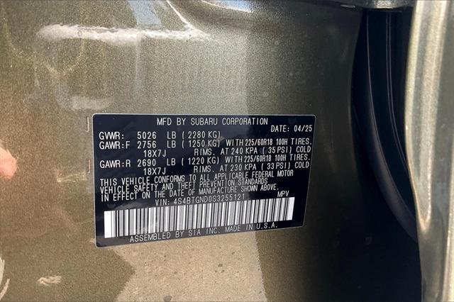 new 2025 Subaru Outback car, priced at $42,876