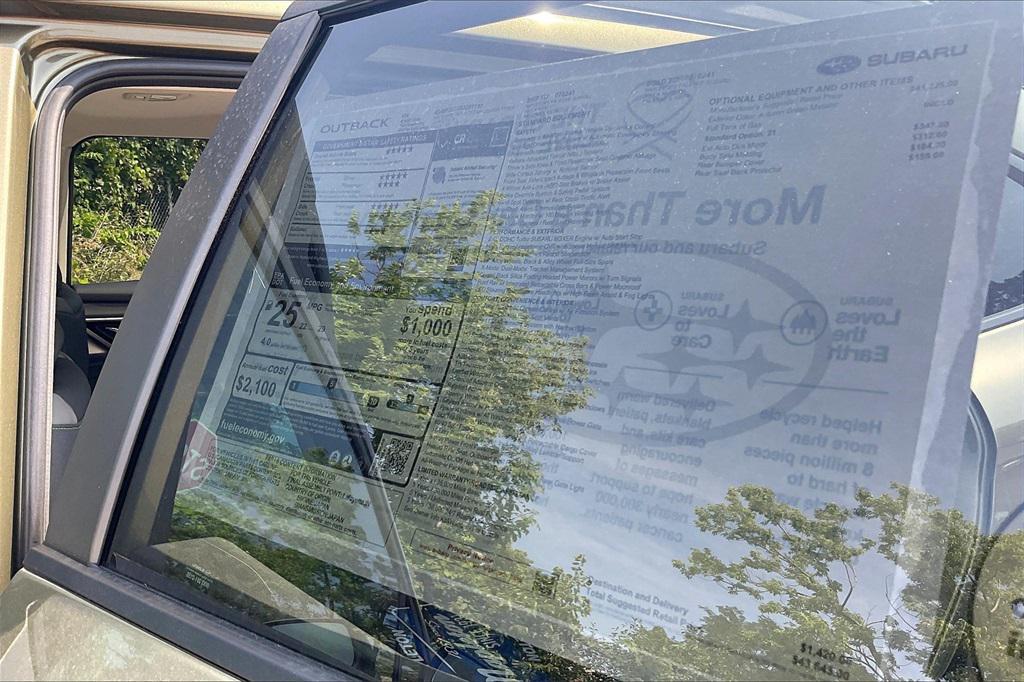 new 2025 Subaru Outback car, priced at $40,709