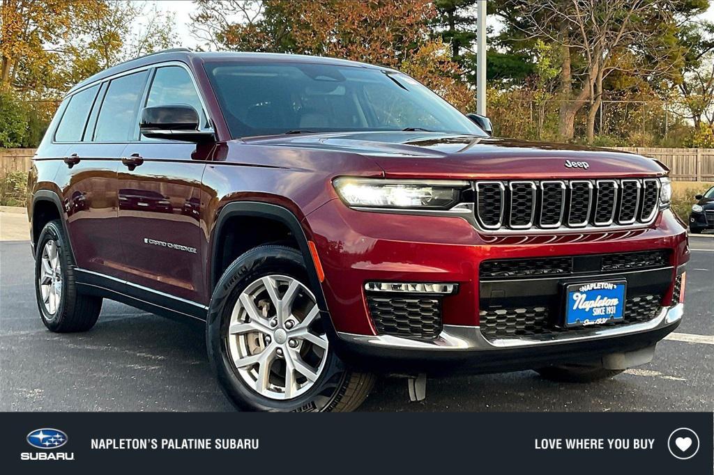 used 2021 Jeep Grand Cherokee L car, priced at $24,999
