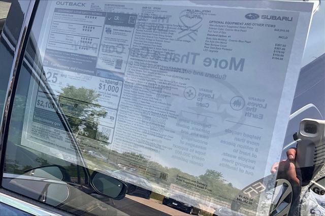 new 2025 Subaru Outback car, priced at $42,073