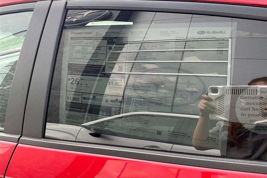 new 2026 Subaru Crosstrek car, priced at $34,261