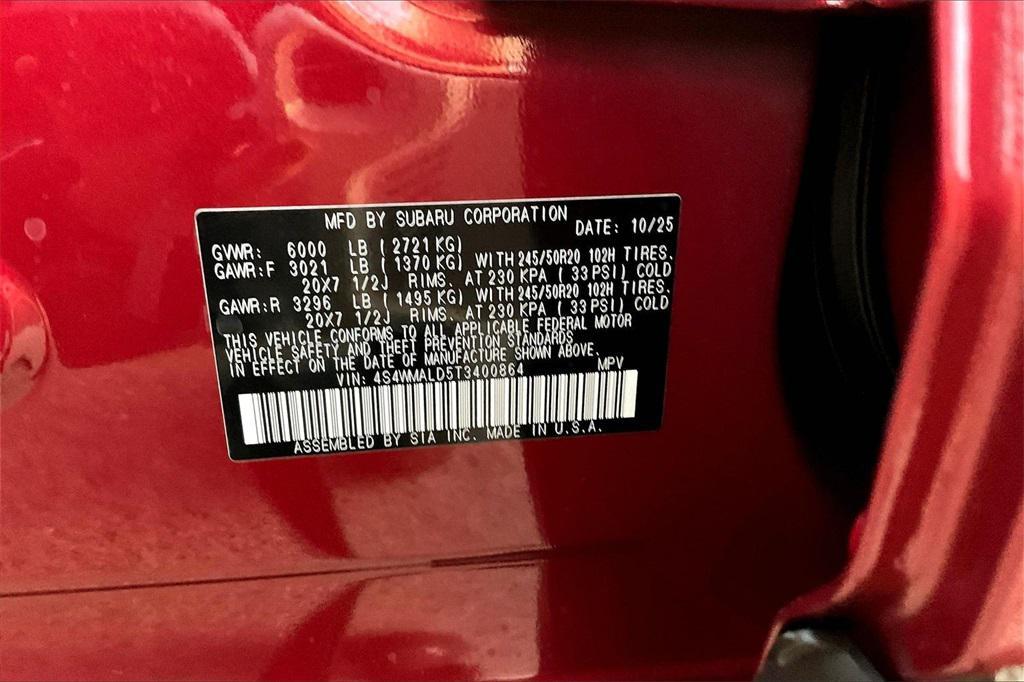 new 2026 Subaru Ascent car, priced at $50,701