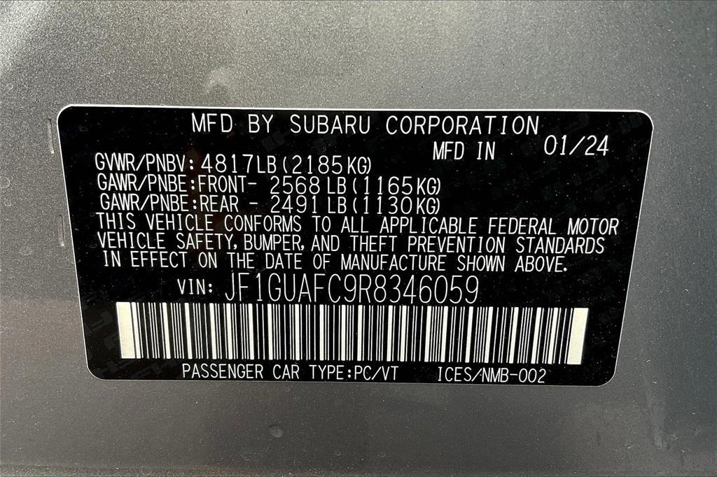 new 2024 Subaru Impreza car, priced at $26,997