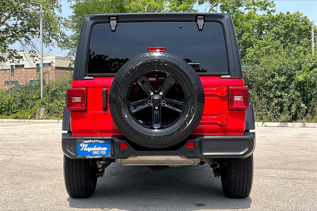 used 2022 Jeep Wrangler Unlimited car, priced at $33,995