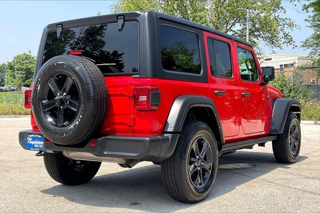 used 2022 Jeep Wrangler Unlimited car, priced at $33,995