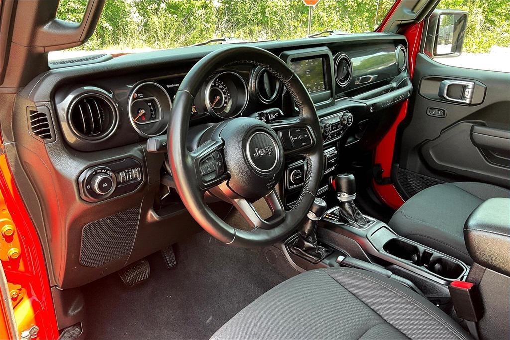 used 2022 Jeep Wrangler Unlimited car, priced at $33,995