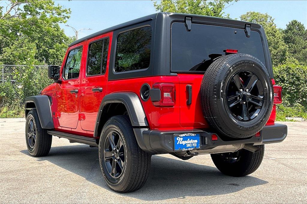 used 2022 Jeep Wrangler Unlimited car, priced at $33,995