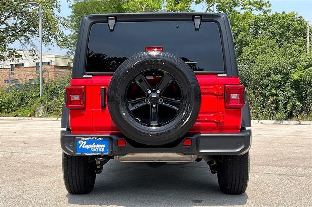 used 2022 Jeep Wrangler Unlimited car, priced at $33,995