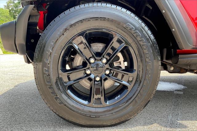 used 2022 Jeep Wrangler Unlimited car, priced at $33,995