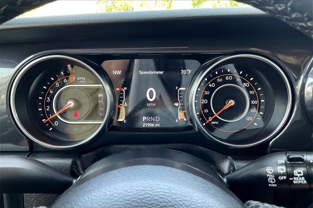 used 2022 Jeep Wrangler Unlimited car, priced at $33,995