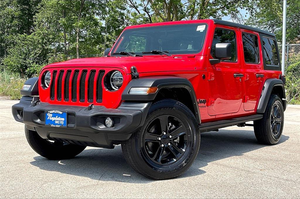 used 2022 Jeep Wrangler Unlimited car, priced at $33,995