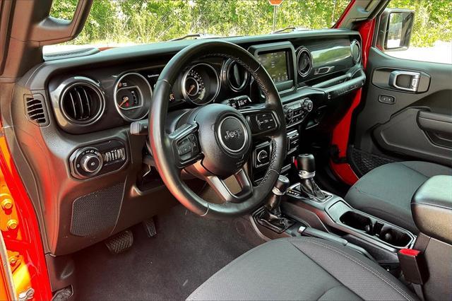 used 2022 Jeep Wrangler Unlimited car, priced at $33,995