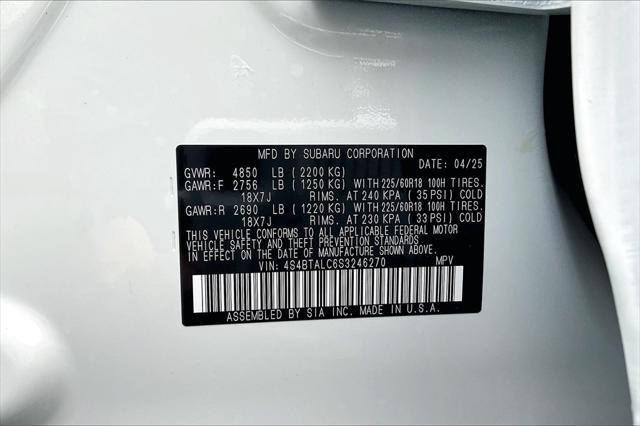 new 2025 Subaru Outback car, priced at $38,786