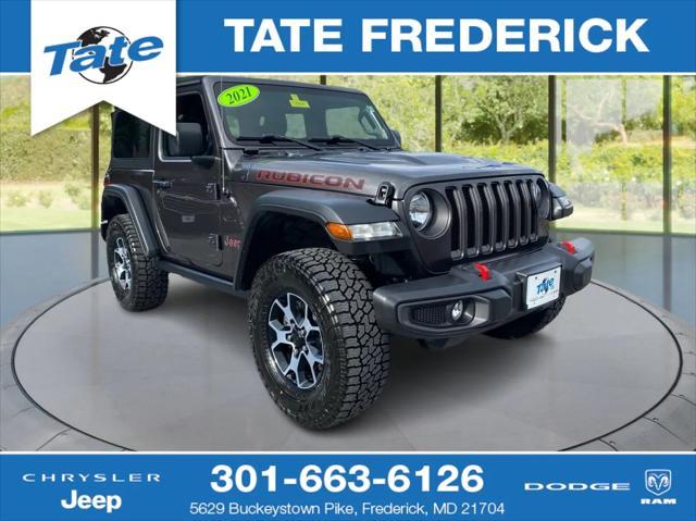 used 2021 Jeep Wrangler car, priced at $30,550