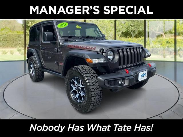 used 2021 Jeep Wrangler car, priced at $29,550