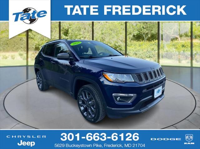 used 2021 Jeep Compass car, priced at $23,550