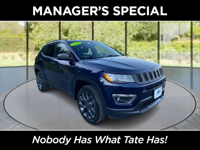 used 2021 Jeep Compass car, priced at $23,550