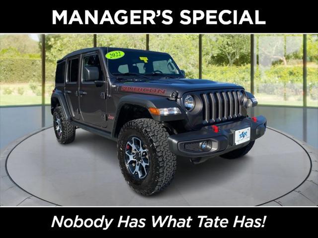 used 2022 Jeep Wrangler Unlimited car, priced at $40,950