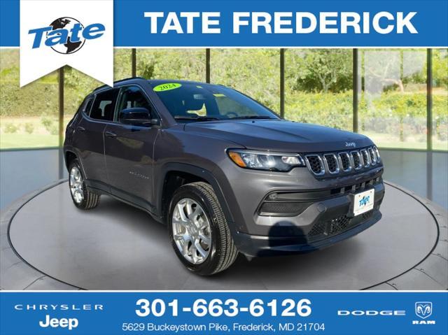 used 2024 Jeep Compass car, priced at $29,950