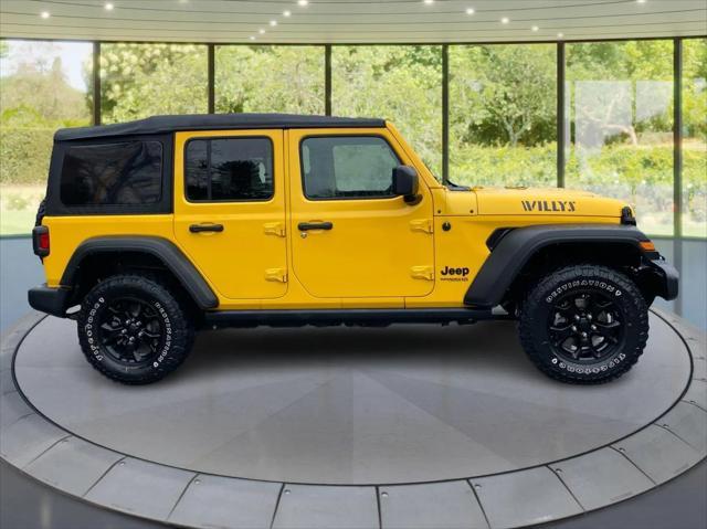 used 2021 Jeep Wrangler Unlimited car, priced at $32,550