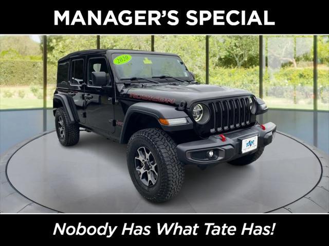 used 2020 Jeep Wrangler Unlimited car, priced at $24,950