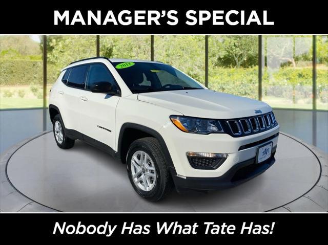 used 2018 Jeep Compass car, priced at $16,550