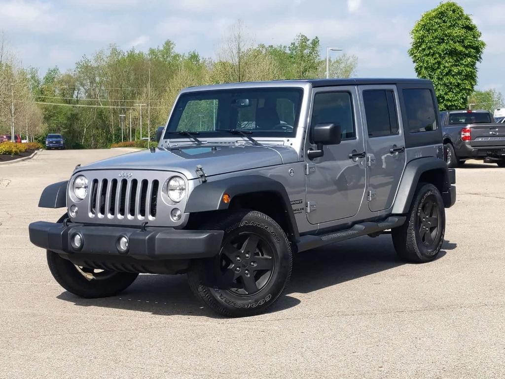 used 2016 Jeep Wrangler Unlimited car, priced at $20,999