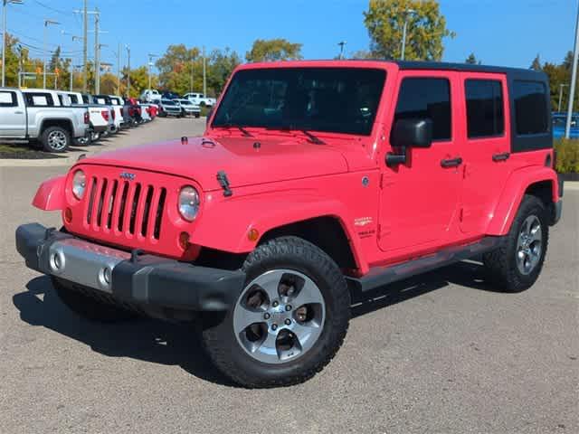 used 2013 Jeep Wrangler Unlimited car, priced at $13,695