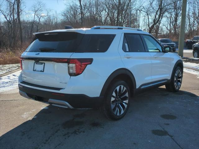 new 2025 Ford Explorer car, priced at $54,214