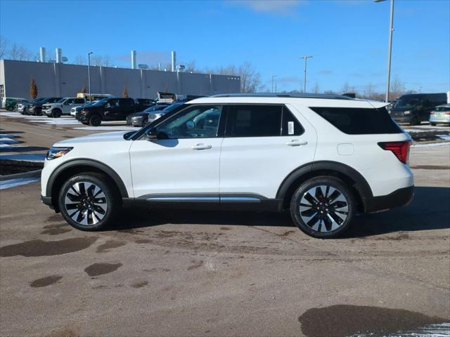 new 2025 Ford Explorer car, priced at $54,214