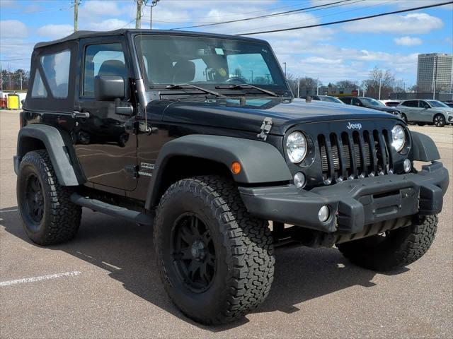 used 2016 Jeep Wrangler car, priced at $19,999