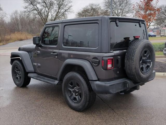 used 2019 Jeep Wrangler car, priced at $21,195