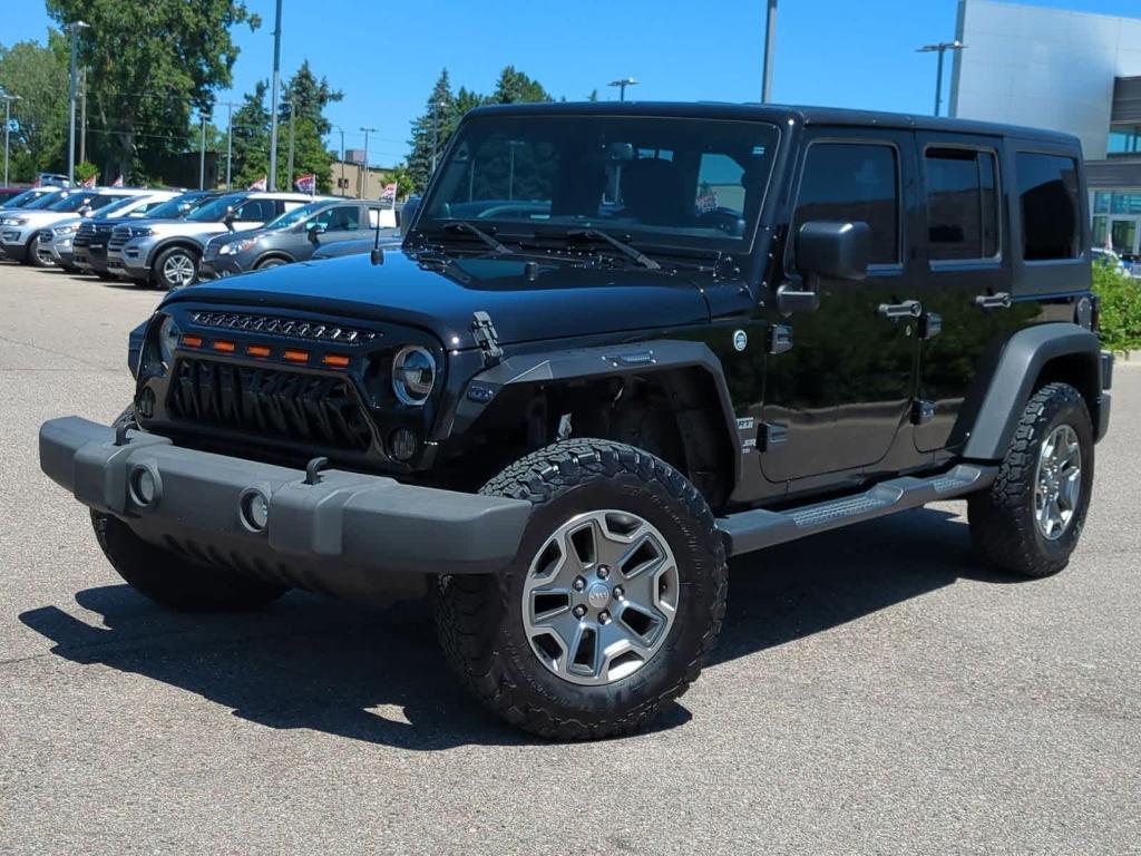 used 2014 Jeep Wrangler Unlimited car, priced at $12,999