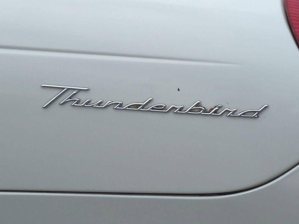 used 2002 Ford Thunderbird car, priced at $12,500