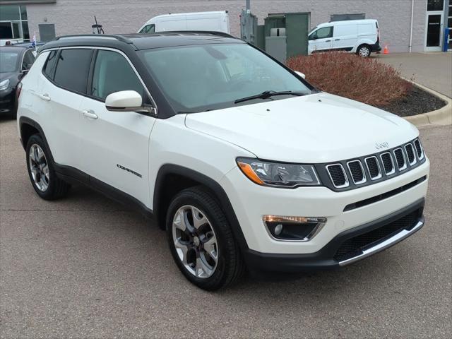used 2020 Jeep Compass car, priced at $18,991
