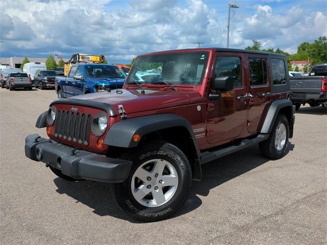used 2010 Jeep Wrangler Unlimited car, priced at $13,500