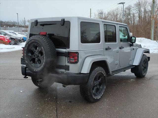 used 2015 Jeep Wrangler Unlimited car, priced at $18,451