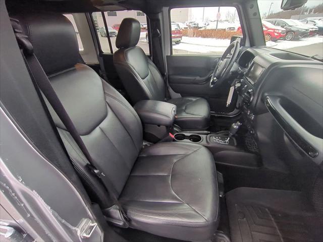 used 2015 Jeep Wrangler Unlimited car, priced at $18,451