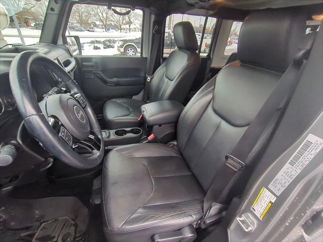 used 2015 Jeep Wrangler Unlimited car, priced at $18,451