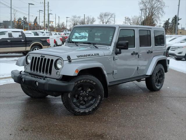 used 2015 Jeep Wrangler Unlimited car, priced at $18,451