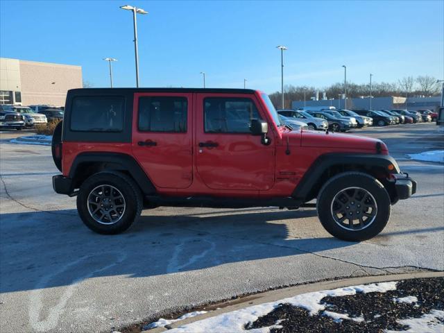 used 2017 Jeep Wrangler Unlimited car, priced at $18,695