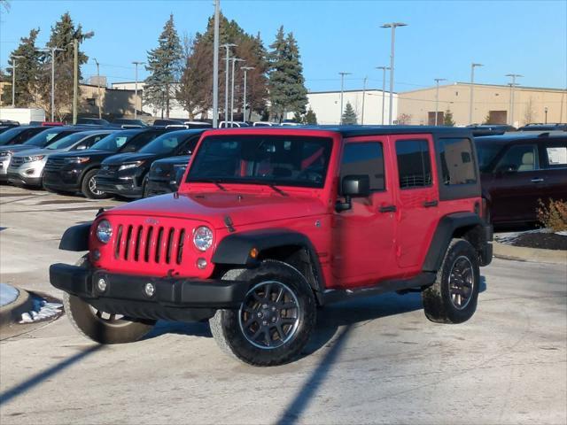 used 2017 Jeep Wrangler Unlimited car, priced at $18,945