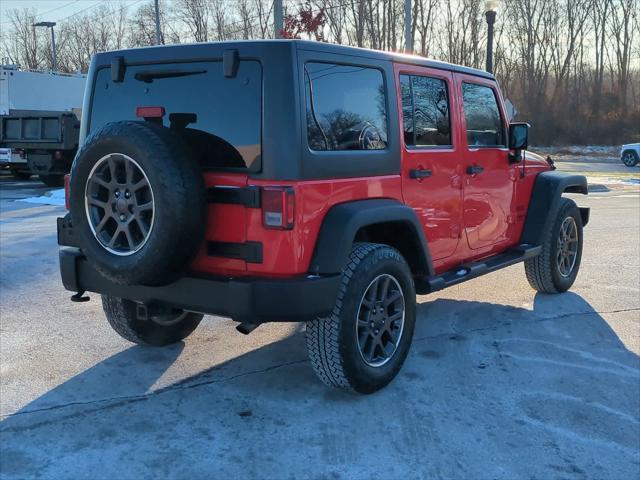 used 2017 Jeep Wrangler Unlimited car, priced at $18,695