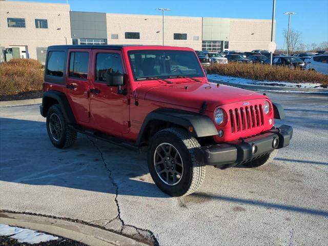 used 2017 Jeep Wrangler Unlimited car, priced at $18,695