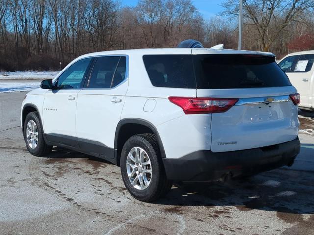 used 2020 Chevrolet Traverse car, priced at $17,500